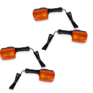 Indicator 4pcs. for Honda CB 500 NX 650 NX 250 XL 250 350 XRV 750 Africa Twin Dominator e-mark