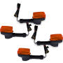 Indicator 4pcs. for Honda CB 500 NX 650 NX 250 XL 250 350 XRV 750 Africa Twin Dominator e-mark