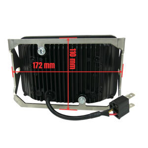 Scheinwerfer LED für Yamaha TW 125 TW 200 E-Prüfzeichen Komplettset