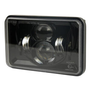 Scheinwerfer LED für Kawasaki KMX 125 200, KLR 250 600 650 E-Prüfzeichen Komplettset