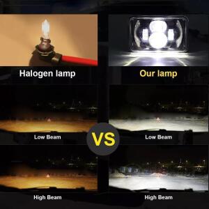 Scheinwerfer LED für Yamaha WR 250F WR 400F WR 426F WR 450F E-Prüfzeichen Komplettset