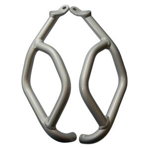 Lower crash bar for CF Moto 450 MT 2024 Ice Polish