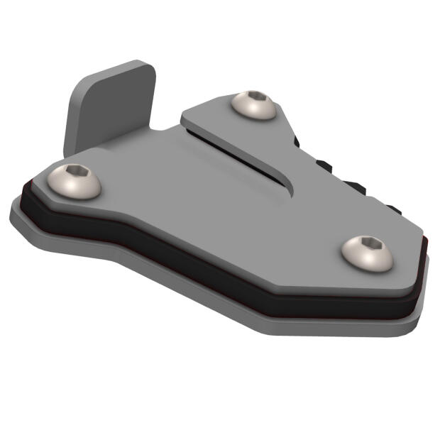 Seitenständerbasisverlängerung für CF Moto MT 700 Bj.24 schwarz