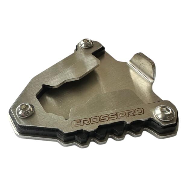 Seitenständerbasisverlängerung für QJ Motor SRT 700 X 23-24 Schwarz matt