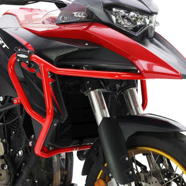 Front radiator guard for QJ Motor SRT 700 X 23-24 black