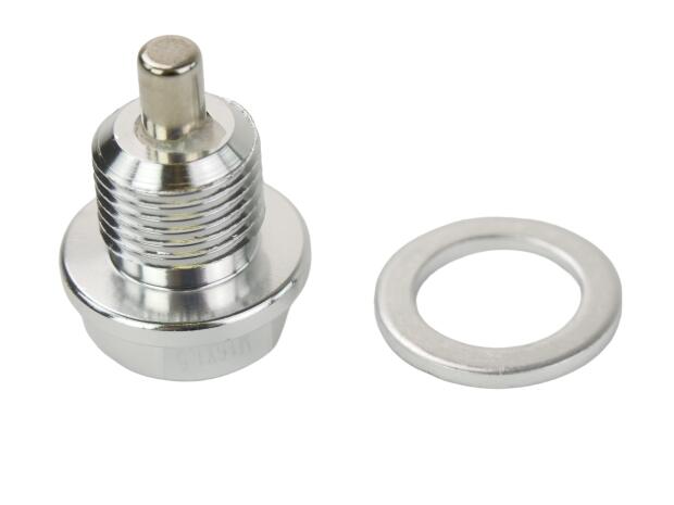 Ölablassschraube für Honda VFR 800 1988 Magnet silber M16x1,5