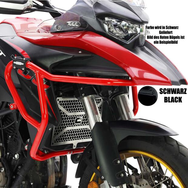 Sturzbügel für QJ Motor SRT 700 X 23-24 in Schwarz