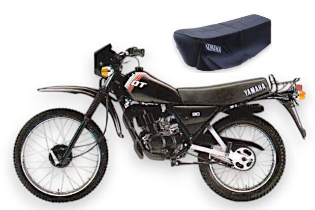 Sitzbezug für Yamaha DT 50 MX / DT 80 MX schwarz
