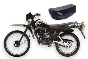 Sitzbezug für Yamaha DT 50 MX / DT 80 MX schwarz