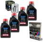 Ölwechsel Set für Harley Davidson V- Rod 1130 1180 1250 Motul 20W50 Ölfilter HF171C