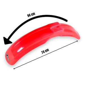 Kotflügel Vorne Rot für Honda CR 125-500 &...