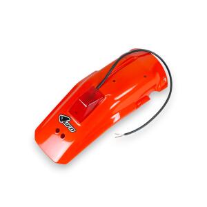 Schutzblech hinten Orangerot mit Rücklicht für Honda XR 600 (1988-02) UFO
