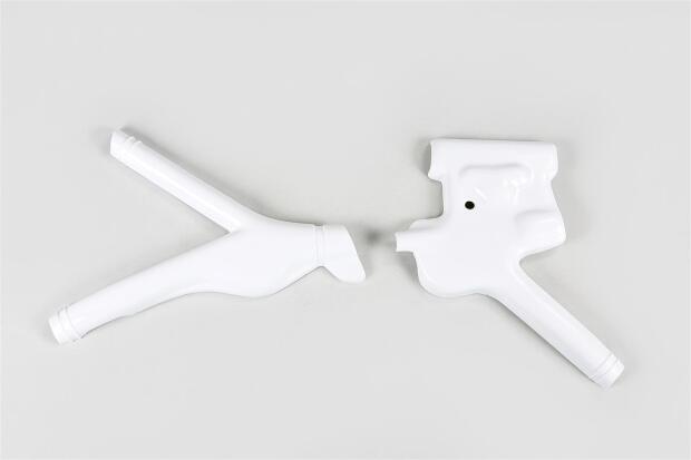 UFO Seitenrahmenschützer Rahmenprotektor für Honda XR 600 Weiß