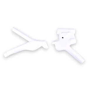 UFO Seitenrahmenschützer Rahmenprotektor für Honda XR 600 Weiß