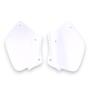 Side Panels white for Honda XR 250R & 400R (1996-23) side fairings