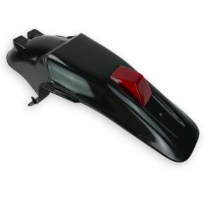Kotflügel hinten Schwarz mit Licht für Honda XR...
