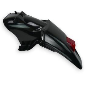 Kotflügel hinten Schwarz mit Licht für Honda XR...