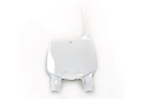 Startnummerntafel weiß für Kawasaki KX 125-500...