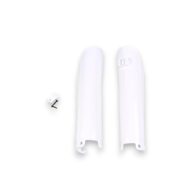 Gabelprotektoren für KTM EXC & SX 125-520 /2001-07/ weiß Gabelschutz