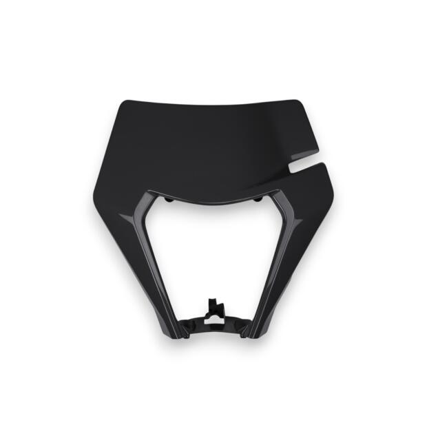 Lampenmaske für KTM EXC 150-300, EXC-F 250-500 schwarz (2020-2023)