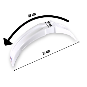 Kotflügel vorne Weiß für Husqvarna...