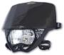 Headlight with Mask for Enduro Motorcycle Universal black Lamp Mask