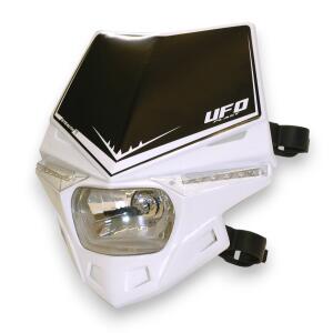 UFO Scheinwerfer mit weiße Maske Universal für...