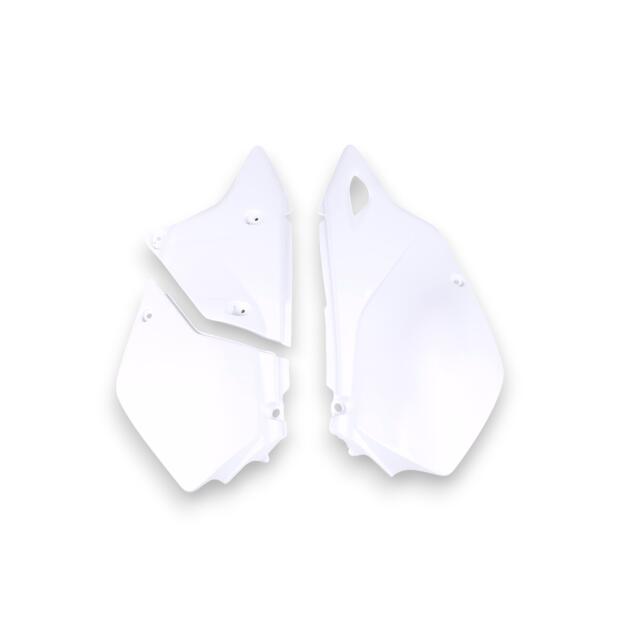 Side Panels white for Suzuki DR-Z 400E (2000-23) side fairings