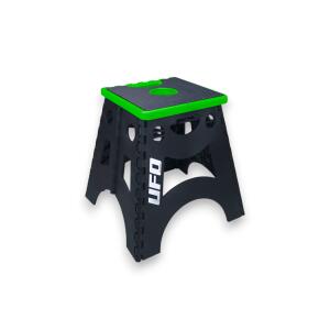 Motorradständer UFO klappbar Grün rutschfest...