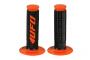 UFO Griffgummi genoppt für MX & Enduro Orange Universal 22 & 24mm