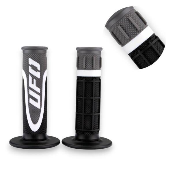 UFO Griffgummi 3 Struktur für MX & Enduro Grau Universal 22 & 24mm
