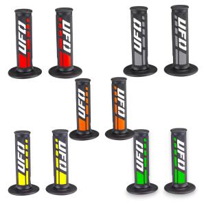 UFO Griffgummi rutschfest für MX & Enduro Orange Universal 22 & 24mm