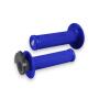 Lenkergriffe Handgriffe Blau mit Lock-On für MX & Enduro UFO