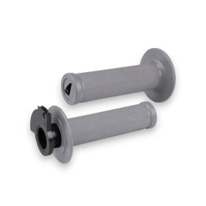 Lenkergriffe Handgriffe Grau mit Lock-On für MX...