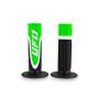 UFO Hand Grips for off-road motorcycle triple texture green universal