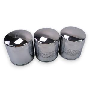 Ölfilter 3-er Set für Harley Davidson V Rod 1130 1250 1180 Street Rod & TP 121 inch Motoren
