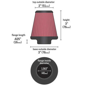 K&N FILTRO ARIA HA-6592 HONDA XR650L 93-16