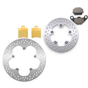 Bremsscheibe Set Bremsbelag für Sachs ZZ125 &...