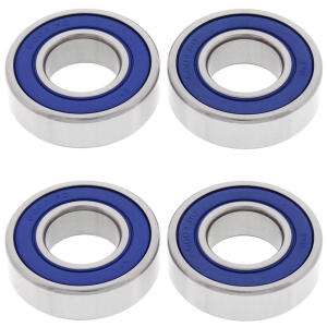 Wheel Bearings 4-Piece Set for Sachs ZZ125 & ZX125 / 50 up to 2006 2-Stroke Front & Rear