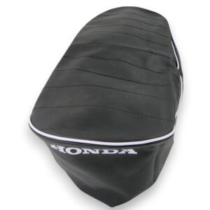 Sitzbezug für Honda Dax ST 50 & 70 Sitzbankbezug schwarz/weiß