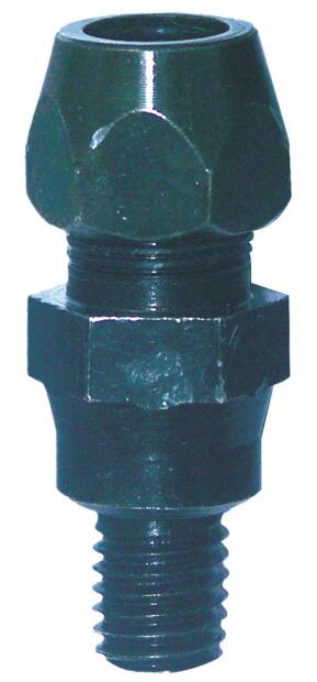 BMW Mirror Adapter M10x1.50 with Nut Black Clamp Mount GS