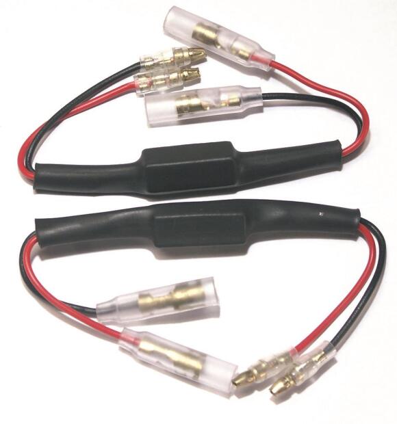 LED Blinker Widerstände 6W Paar Aluminiumgehäuse Retrofit