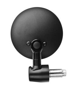 Lenkerendenspiegel schwarz Aluminium RH/LH E-geprüft
