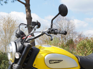 Handlebar Mirror Enduro FAR Flexi 7701 E-Mark & Alloy Arm