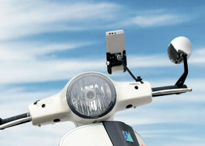 Universal smartphone holder FAR aluminum rotatable & stable