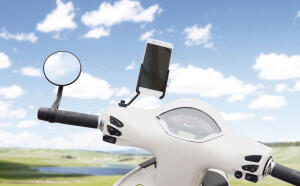 Universal smartphone holder FAR aluminum rotatable & stable