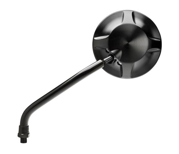 Spiegel rechts Aluminium schwarz für Ducati Scrambler