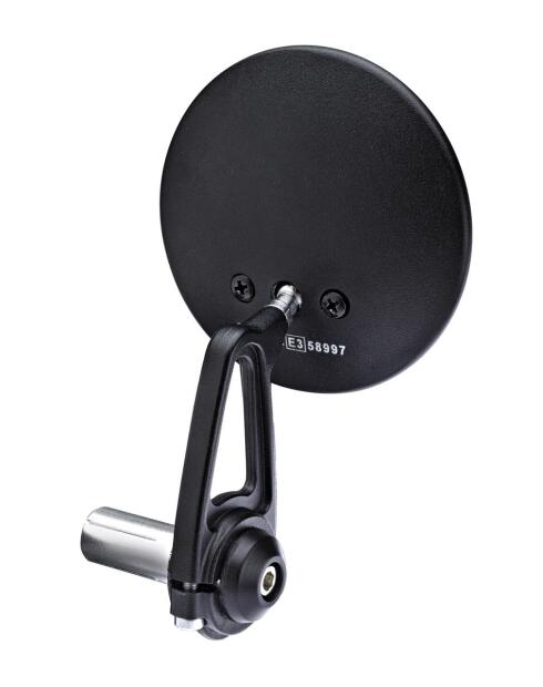 Lenkerenden Spiegel oben/unten rechts/links montierbar schwarz reversibel E-geprüft