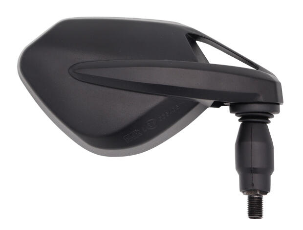 FAR Figo Spiegel rechts schwarz E-geprüft verstellbar