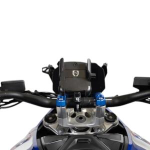 Smartphone Halterung Motorrad Aluminium Universal 22–30 mm